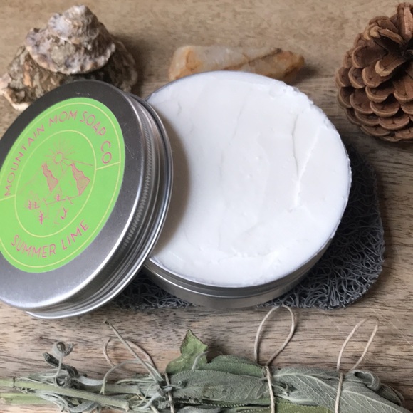 4 oz SUMMER LIME body butter/ Mountain Mom Soap Co - Picture 6 of 9